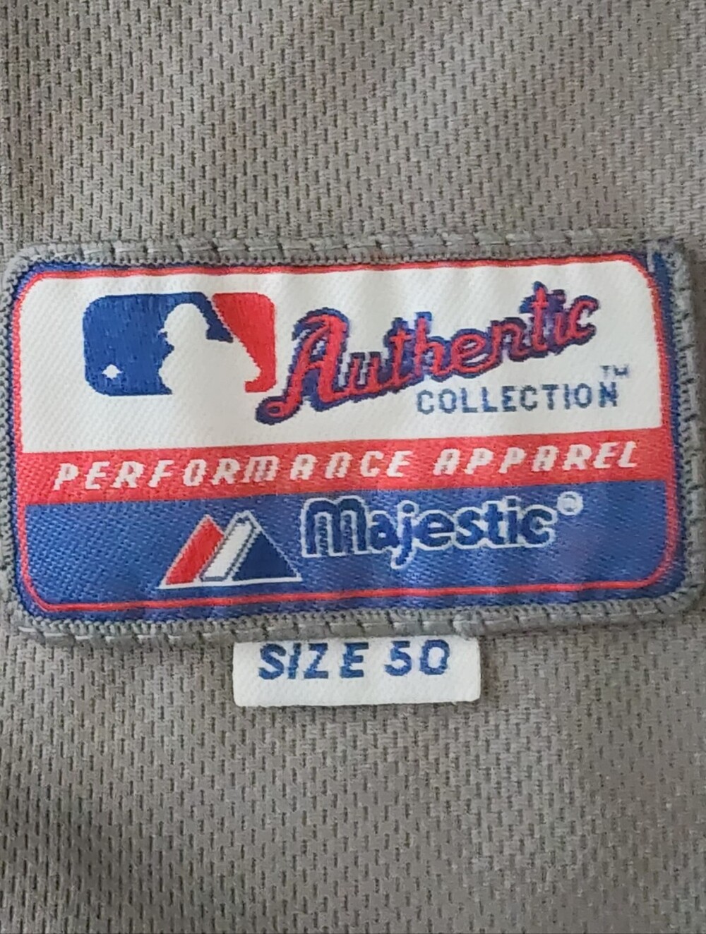 Anthony Rizzo #44 Chicago Cubs Gray Majestic Cool Base Jersey Sz 50 - Picture 8 of 8